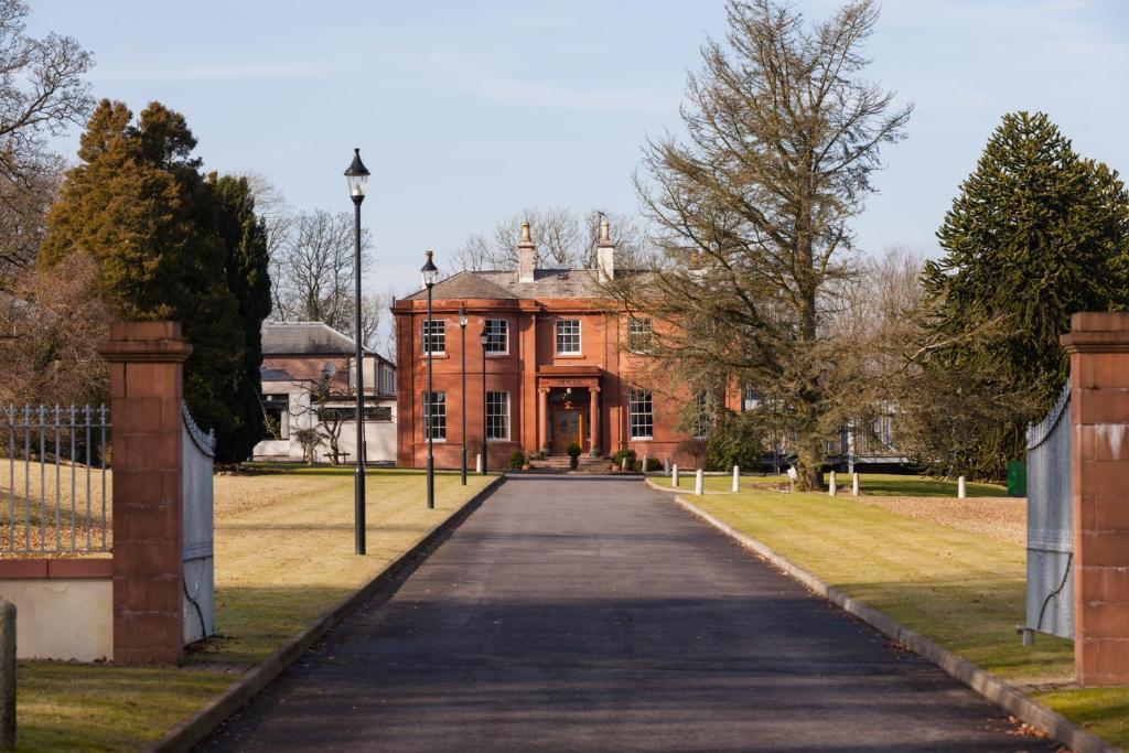 Woodland House Hotel Dumfries Exterior foto